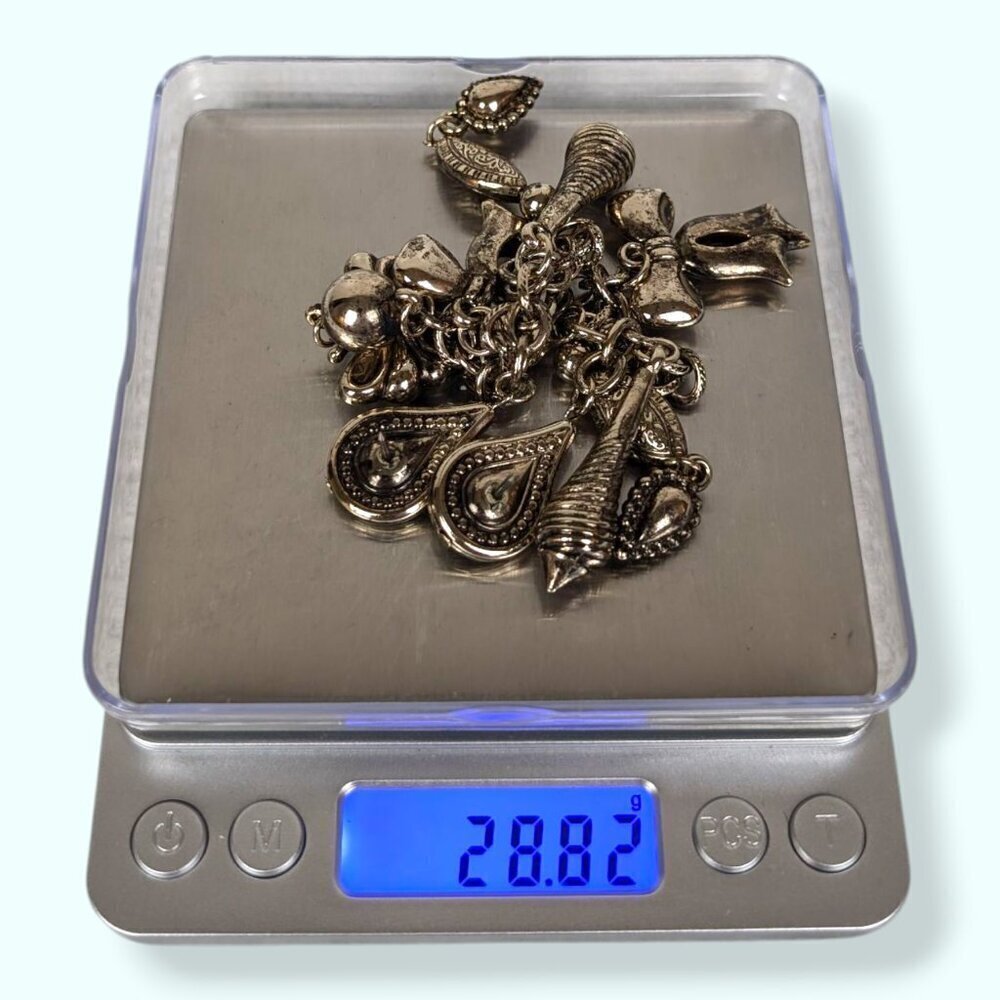 (2/$20) V. Dangling Charm Sweater Pins - Picture 5 of 5